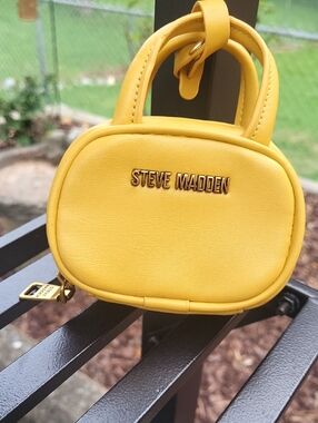 Steve Madden Sunny Yellow Mini Crossbody Bag